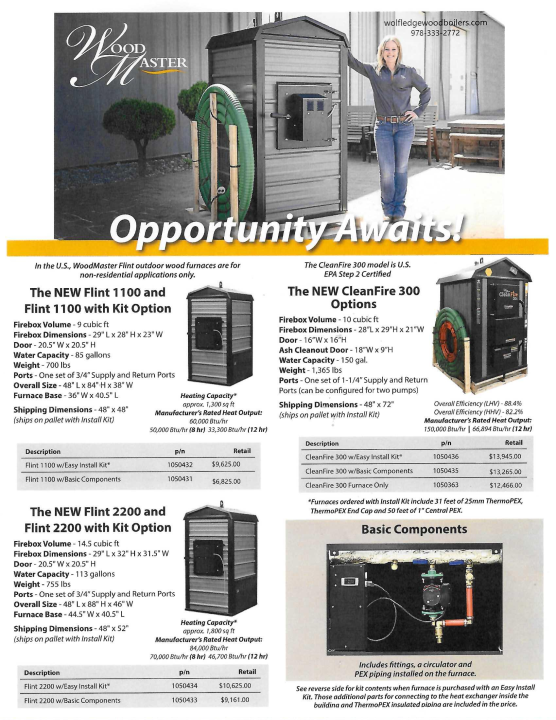 WOLF LEDGE WOOD BOILERS
